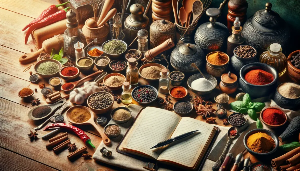 Imagem Introdutória - Ingredientes de Cozinha